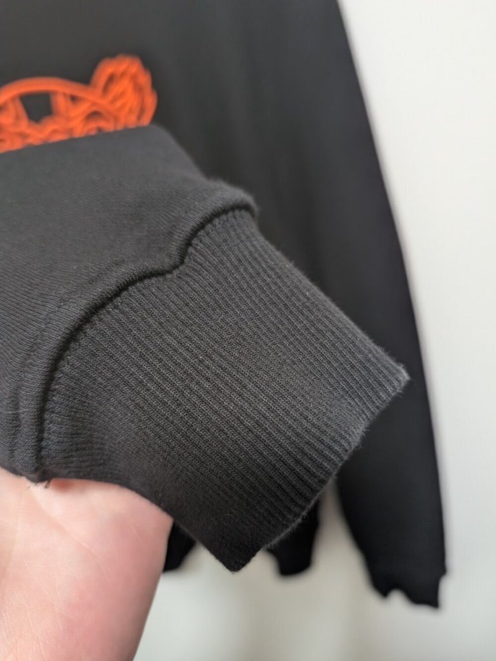 Kenzo | Men’s Tiger Embroidered Sweatshirt In Black - Picture 6 of 8